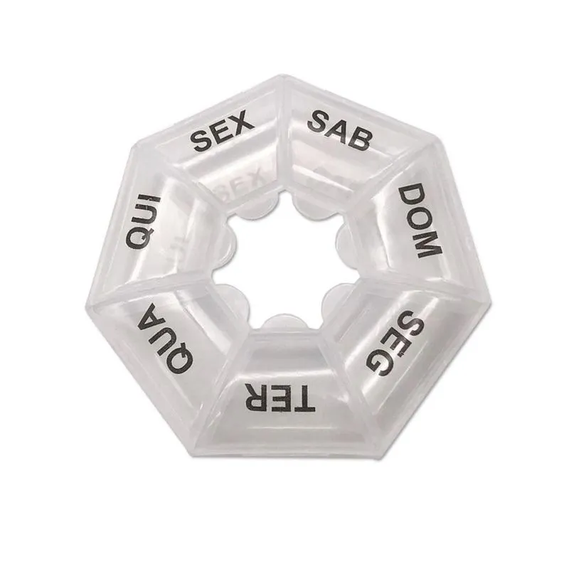 Porta Comprimidos Para 07 Dias Supermedy