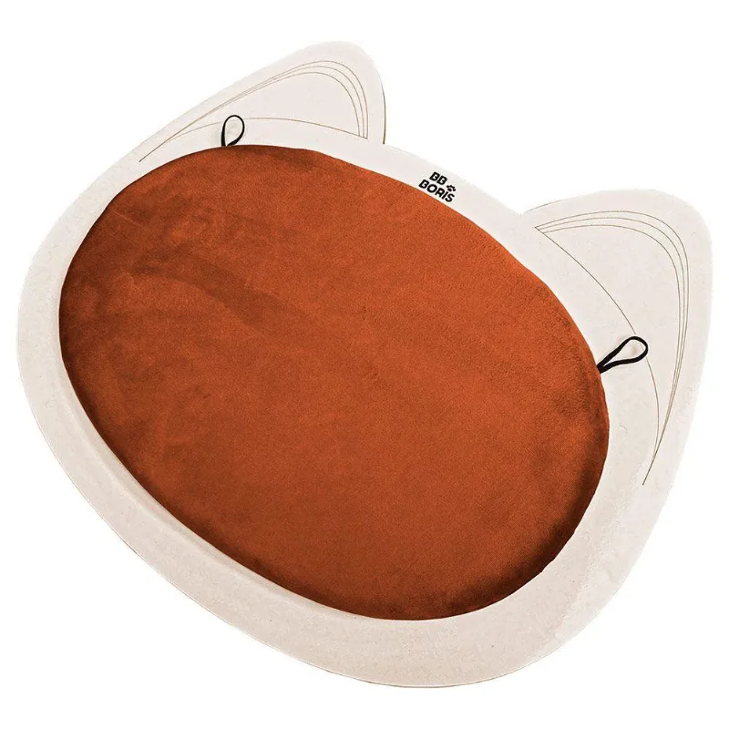 Arranhador De Parede Para Pet Mdf Champagne Terracota
