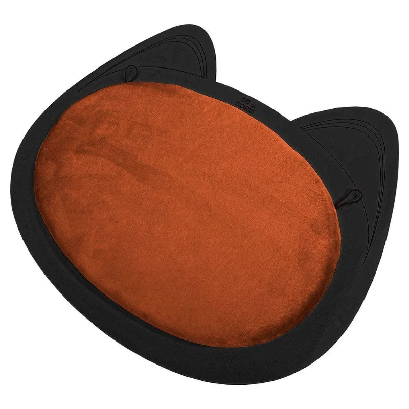 Arranhador De Parede Para Pet Dupla Face Preto Terracota