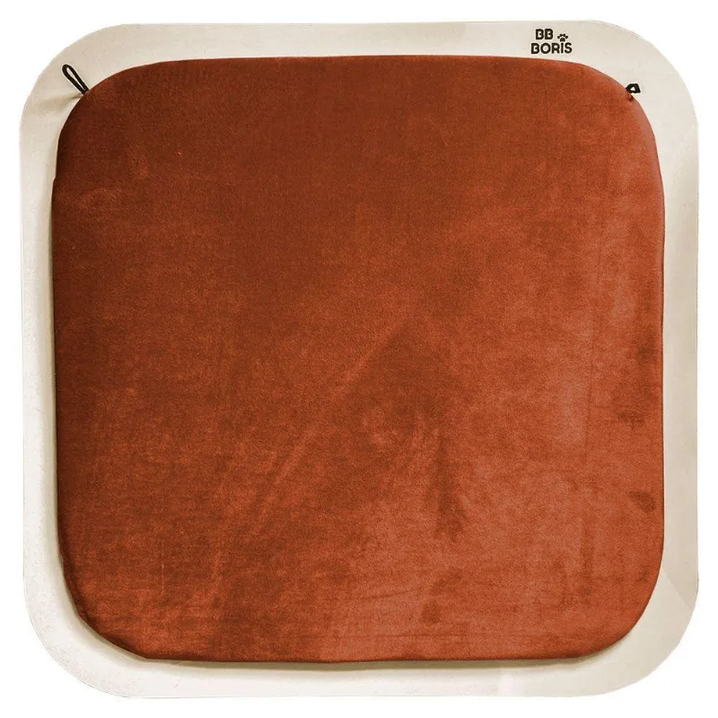 Arranhador De Parede Para Pet Quadrado Champagne Terracota