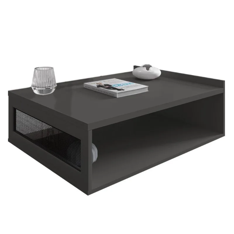 Mesa De Centro Arqueon B03 Cinza Régio - Mpozenato