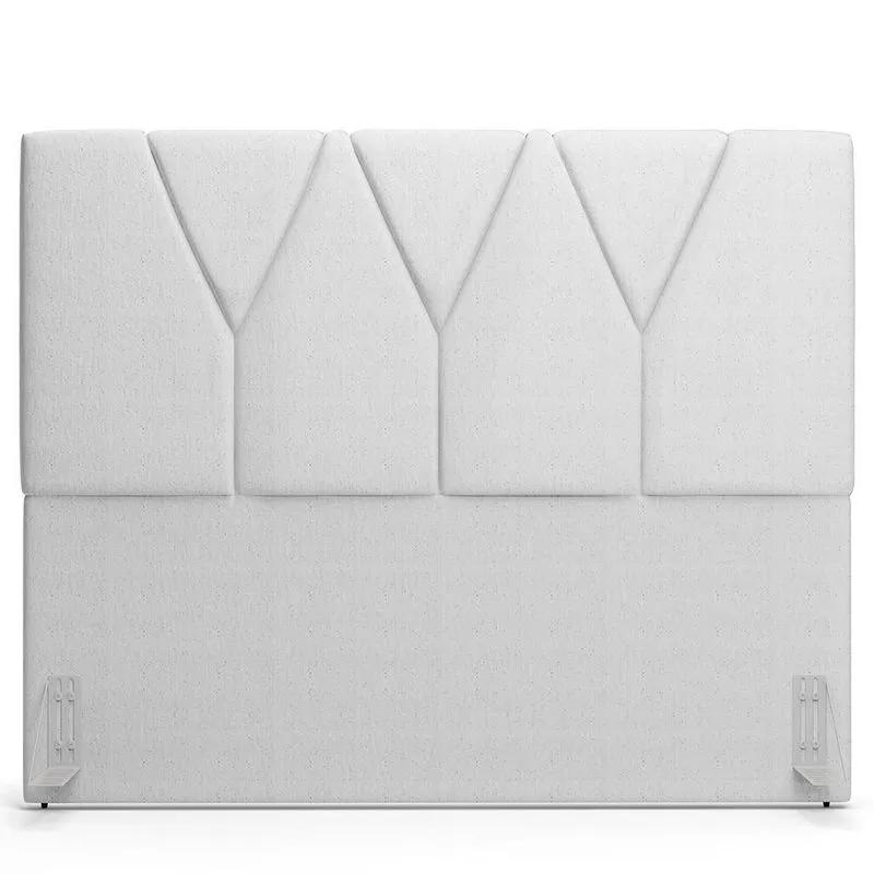 Cabeceira Cama Box Casal Queen 160cm Aura Linho W01 Cinza - Mpozenato