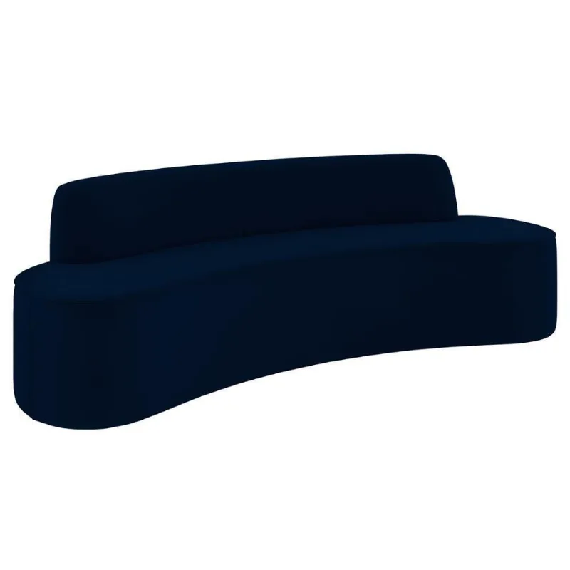 Sofá 5 Lugares Para Sala De Estar Living 300cm Koane D06 Veludo Royal - Mpozenato