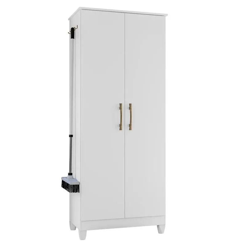 Armário Multiuso Lavanderia 2 Portas Mali Z17 Branco - Mpozenato