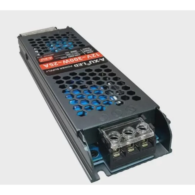 Fonte Chaveada Driver Slim Lumanti 12V 25A 300W Bivolt