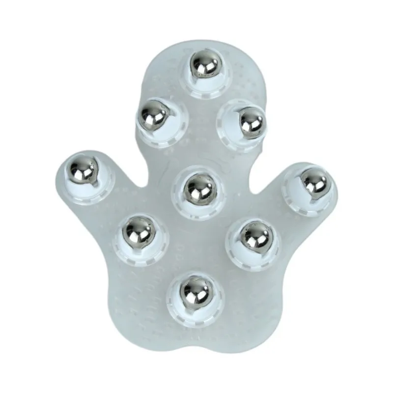 Luva Massageadora Corporal Acte Esferas Transparente