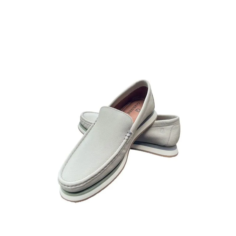 Mocassim Masculino Loafer Testone Ice Couro Legitimo Super Confortavel Leve