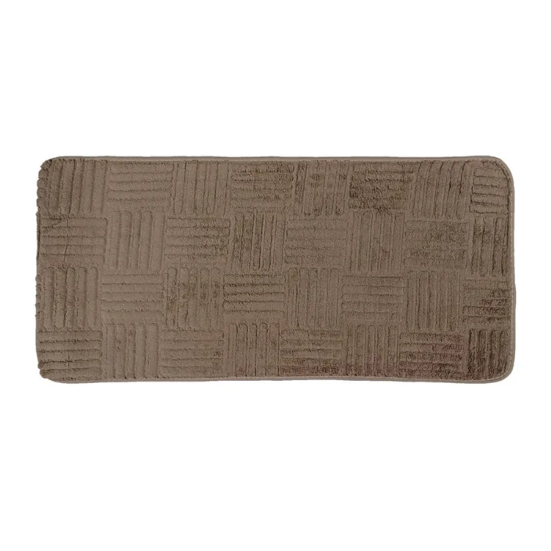 Tapete Passadeira Antiderrapante Com Felpa Macio 45Cm X 1,0M
