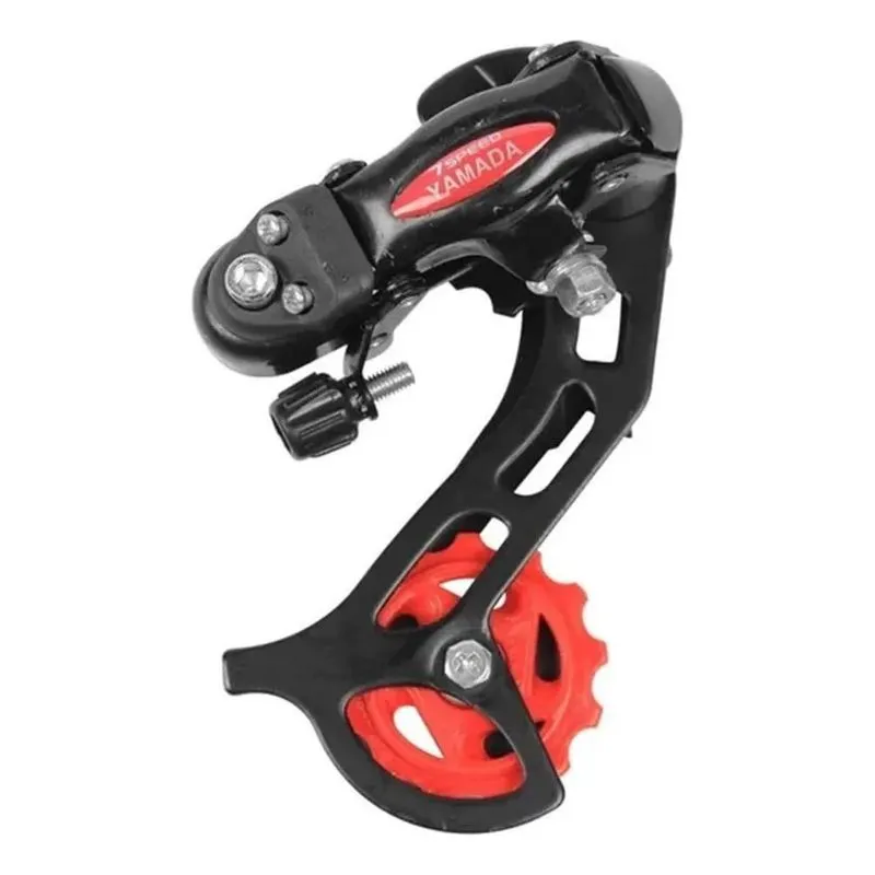 Câmbio Traseiro Com Gancheira 7v. Yamada Index P/bike Mtb