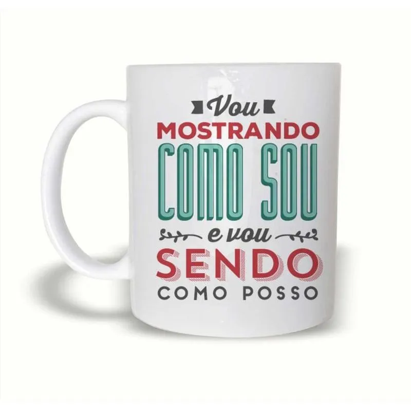 Caneca Cerâmica 325ml Novos Baianos Mistério Do Planeta