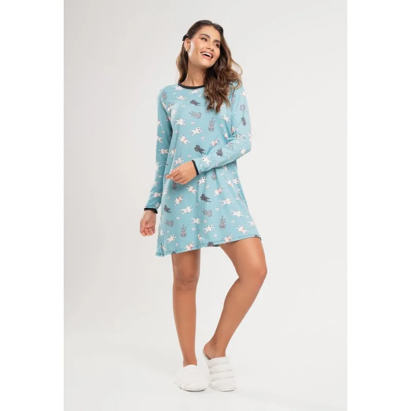 Camisola Manga Longa Malha Verde Salvatore Tamanho P