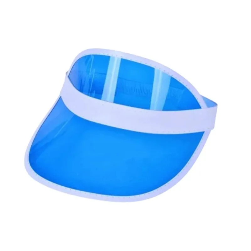Viseira Carnaval Transparente Azul Ponto das Festas