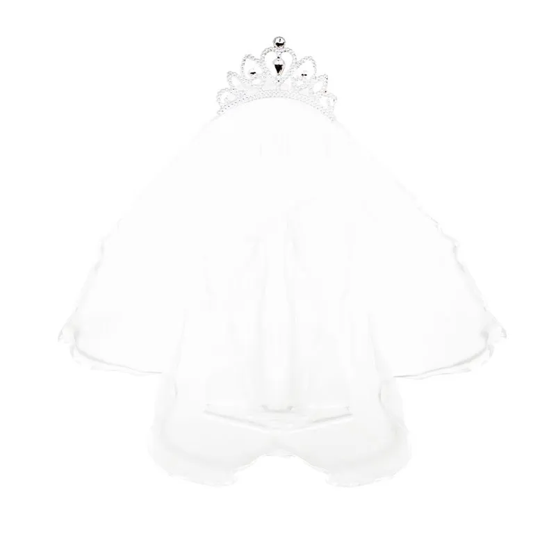 Coroa Véu Princesa 75CM PTD Festas