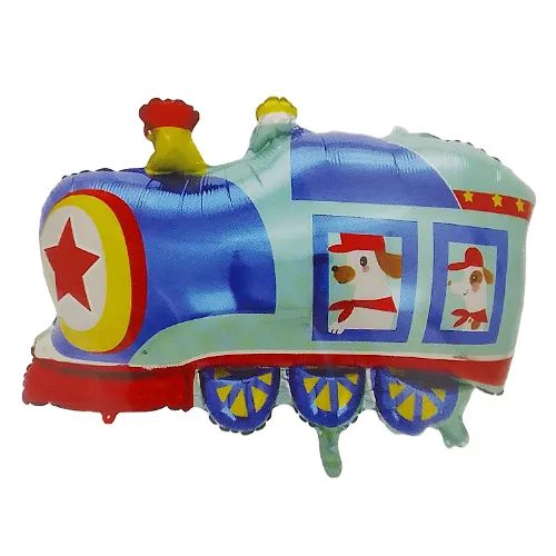 BALÃO 82X69CM TREM UN-PONTO DAS FESTAS
