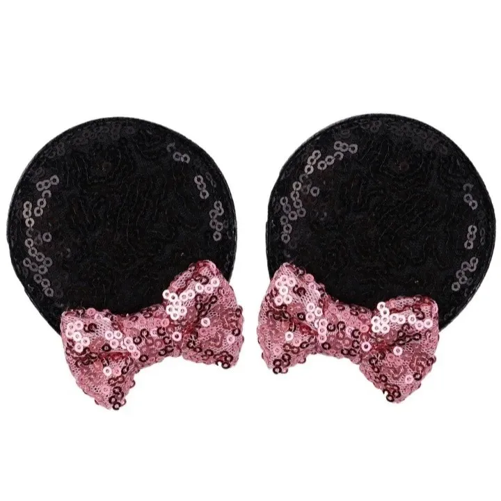 Orelha Minnie Presilha - Rosa