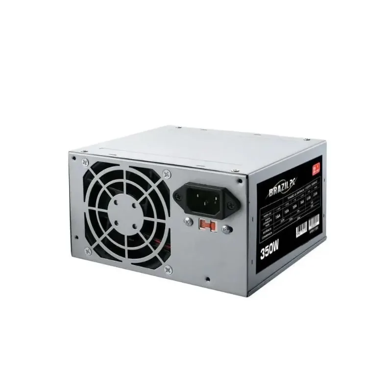 Fonte Atx Brazilpc 350w Real 24 Pinos Bivolt Bpc-c325e