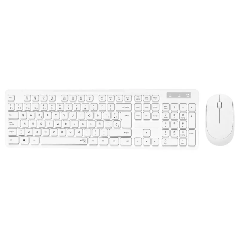 Kit Teclado e Mouse sem Fio Computador Notebook Brazilpc Bpc-5269/3w289