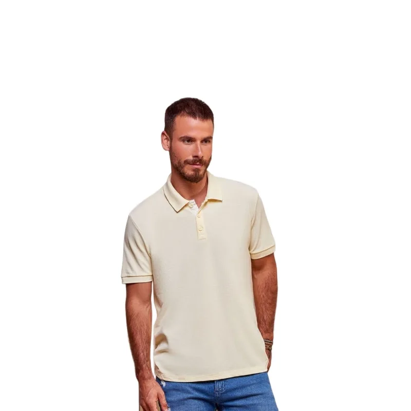 Camisa Masculina Eleven Polo Power Fit Peitilho Contraste
