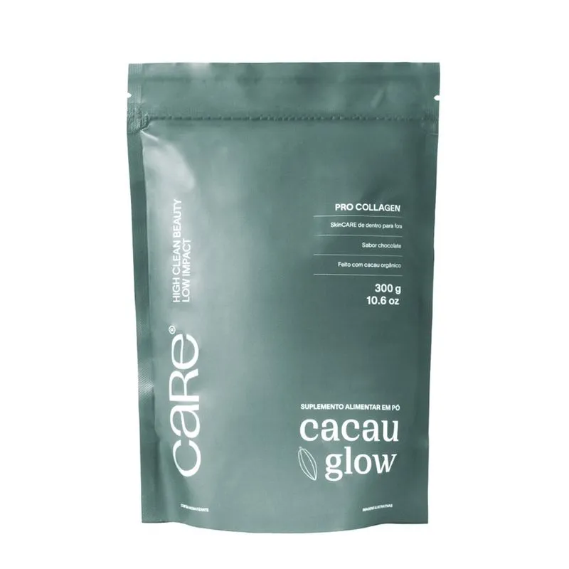 Care Natural Beauty Cacau Glow Estimulador de Colágeno 300g