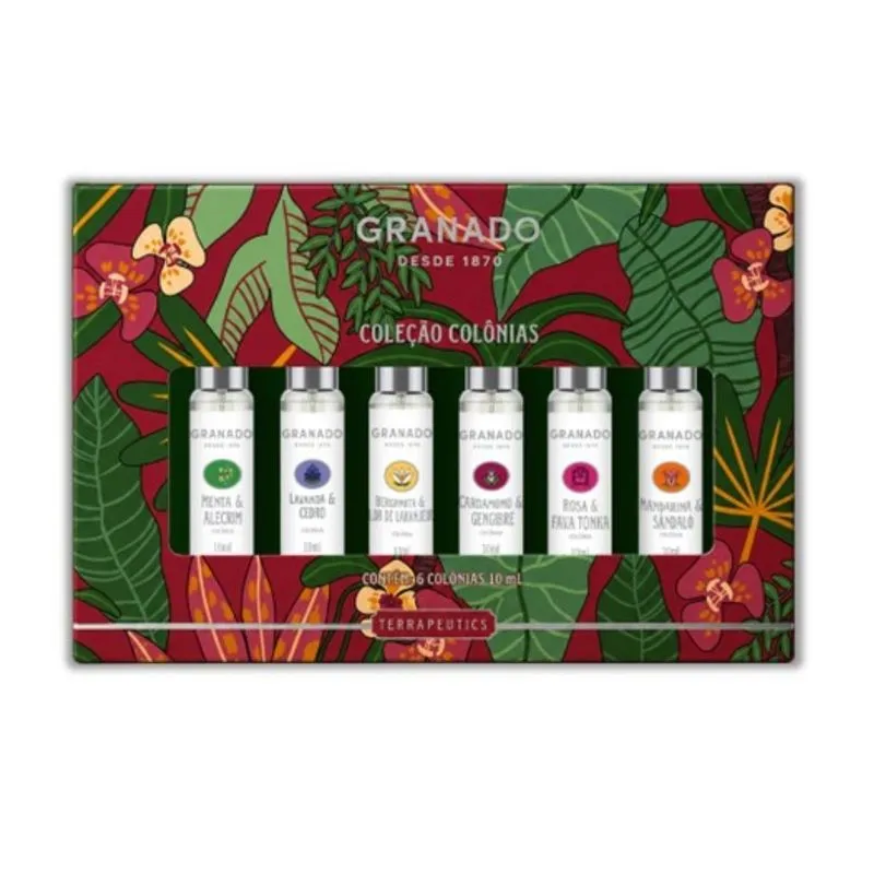 Kit Granado Terrapeutics 6 Colônias 10ml Cada