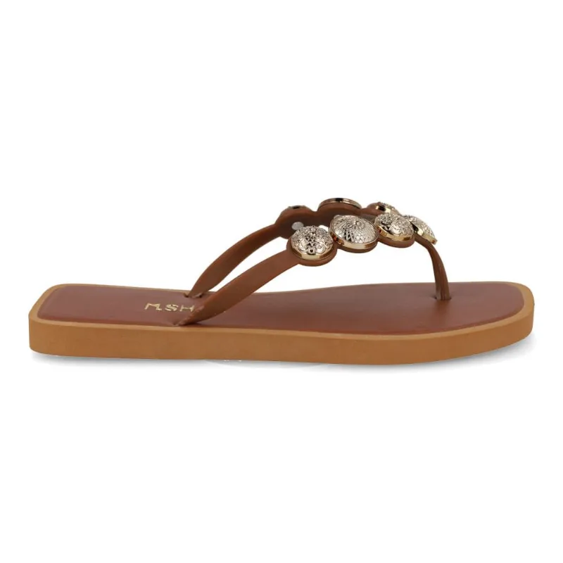 Tamanco Casual M Shuz Café Feminino 34