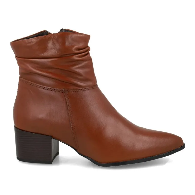 Bota Cano Curto Osc Feminina Marrom 37