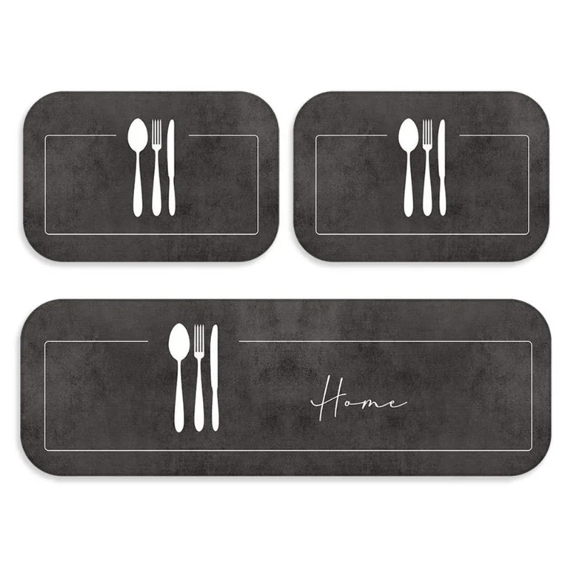 Kit Tapete de Cozinha Home Único