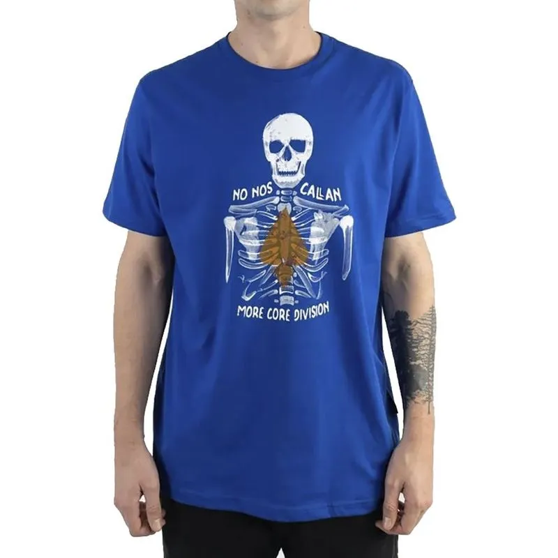 Camiseta MCD Regular Esqueleto WT23 Masculina Azul Colombia M / azul