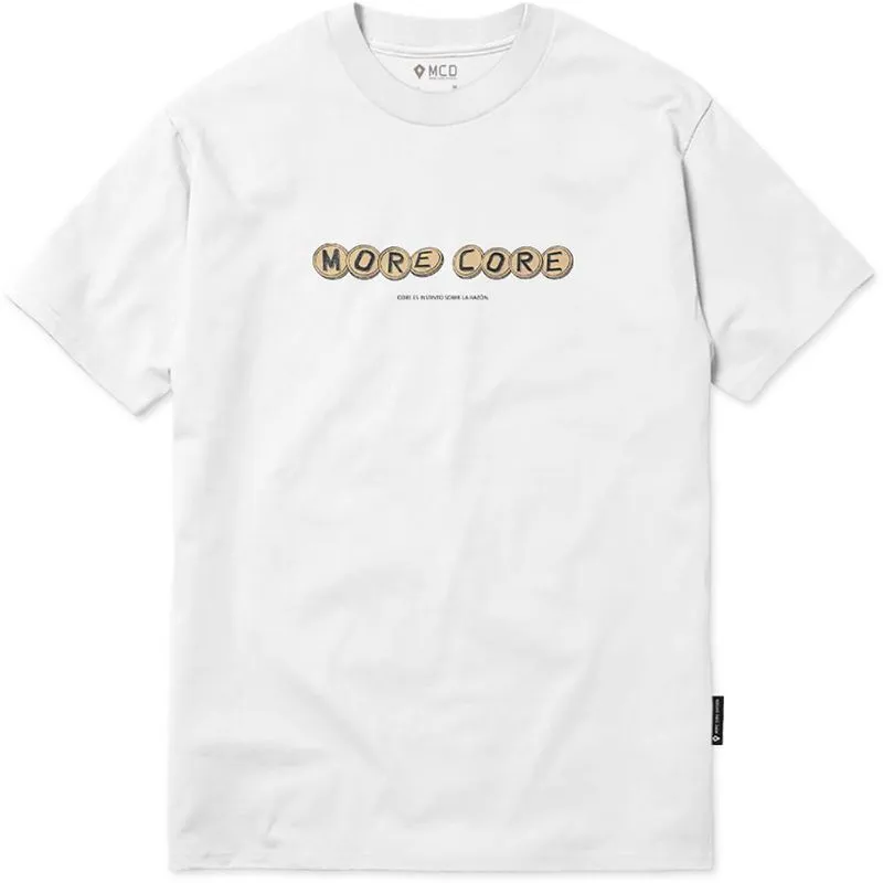 Camiseta MCD Regular More Core Moedas WT23 Masculina Branco M / branco