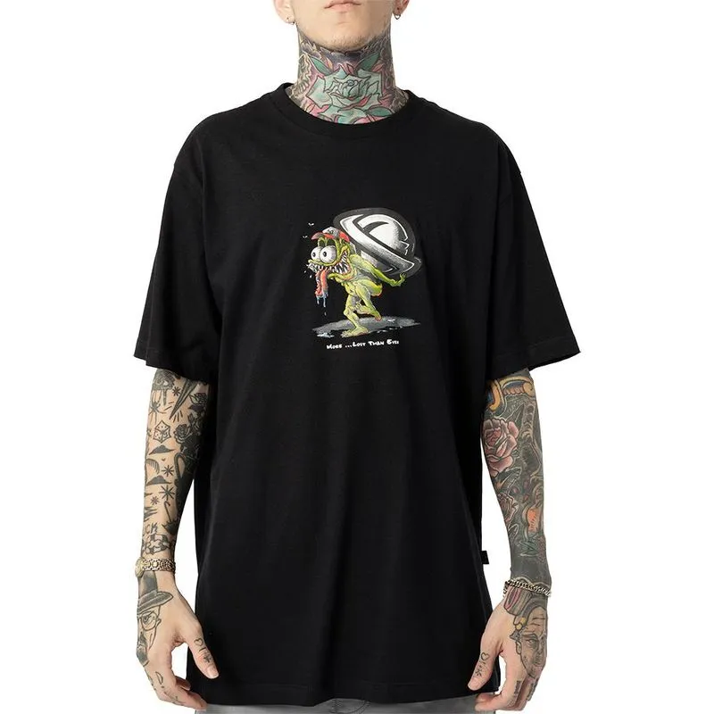 Camiseta Lost Monster WT24 Masculina Preto M / preto