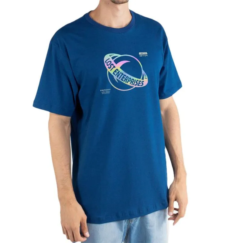 Camiseta Lost Saturn Metaverse WT23 Masculina Dark Marinho P / azul-escuro