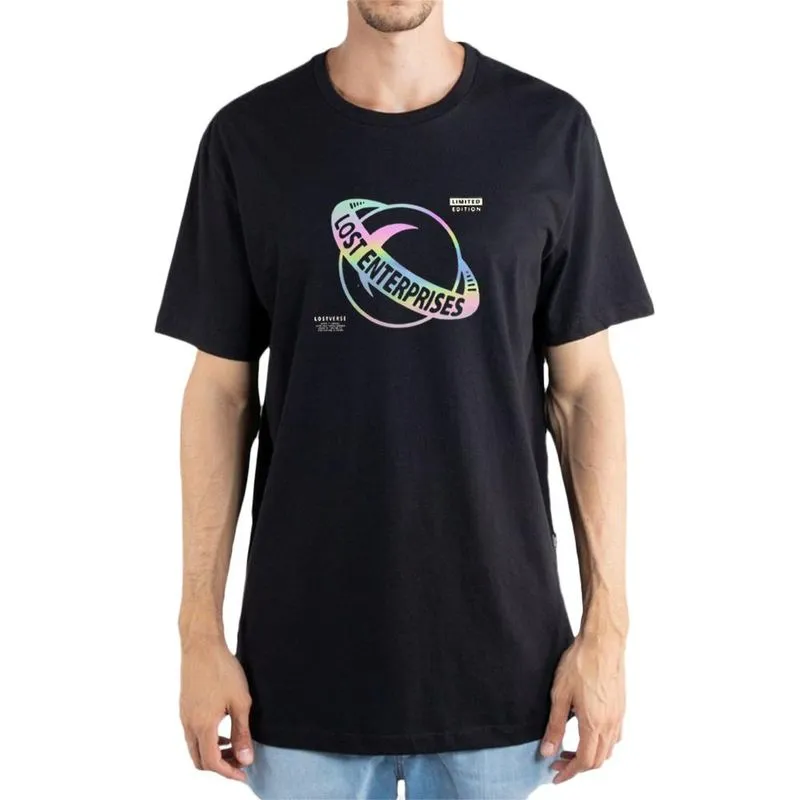 Camiseta Lost Saturn Metaverse WT23 Masculina Preto M / preto