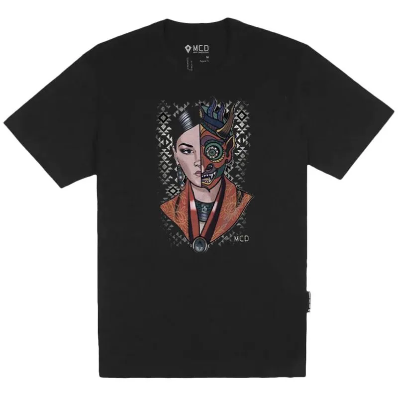 Camiseta MCD Regular Mascara Boliviana WT23 Masculina Preto M / preto