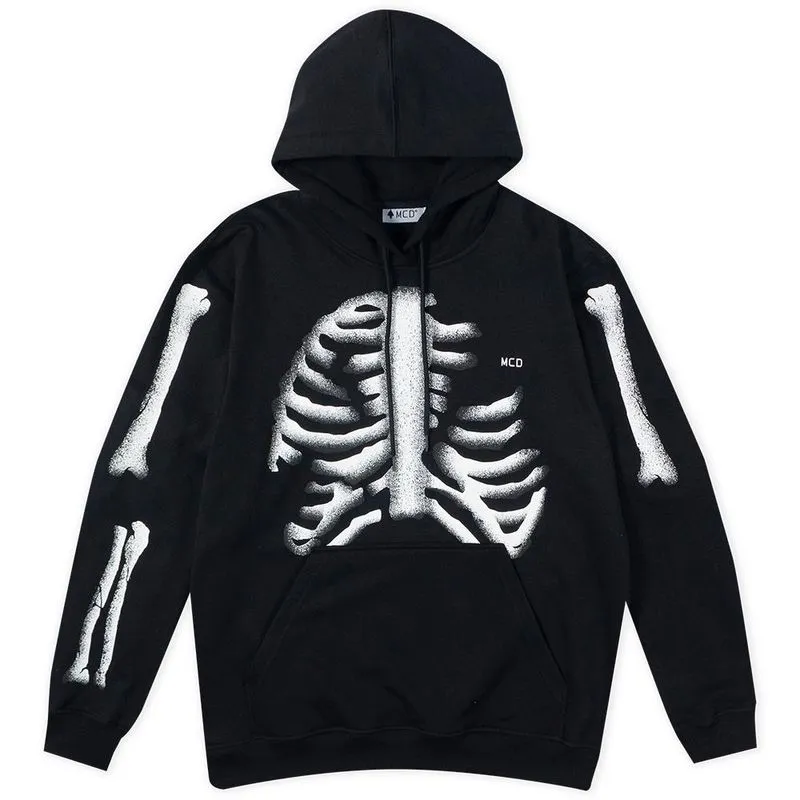 Moletom MCD Canguru Huesos WT23 Masculino Preto GG / preto