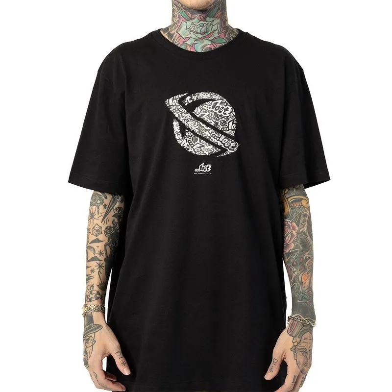 Camiseta Lost Lost Maniac WT24 Masculina Preto GG / preto