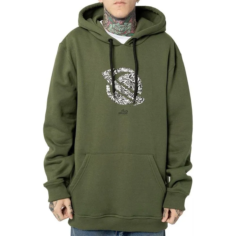 Moletom Lost Canguru Lostmaniac WT24 Masculina Verde Alecrim GG / verde