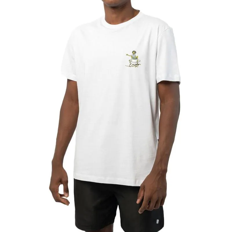 Camiseta Lost Air Time SM24 Masculina Branco P / branco