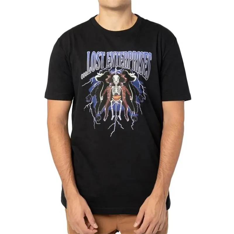 Camiseta Lost Anatomic Sheep SM24 Masculina Preto G / preto