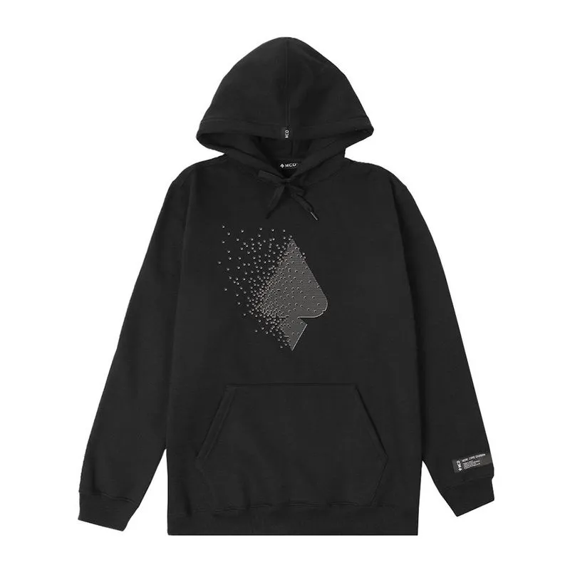 Moletom MCD Canguru Espada Quadrados WT24 Masculino Preto GG / preto