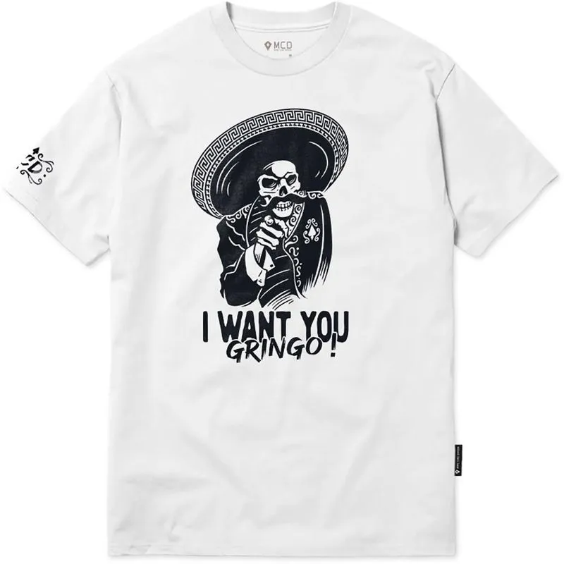 Camiseta MCD Regular MCD Gringo SM24 Masculina Branco M / branco