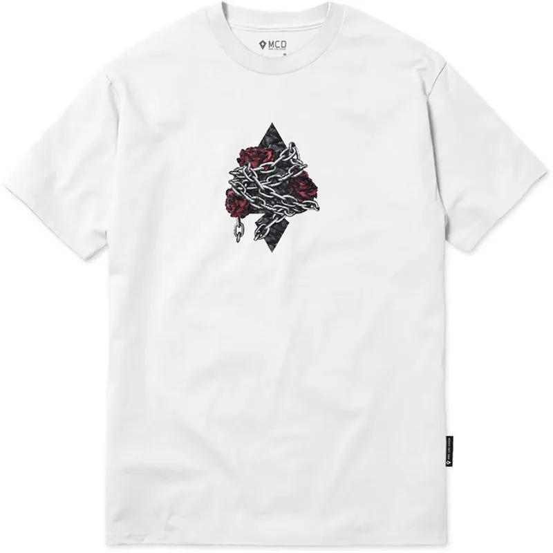 Camiseta MCD Espada Rosas Correntes SM24 Masculina Branco M / branco