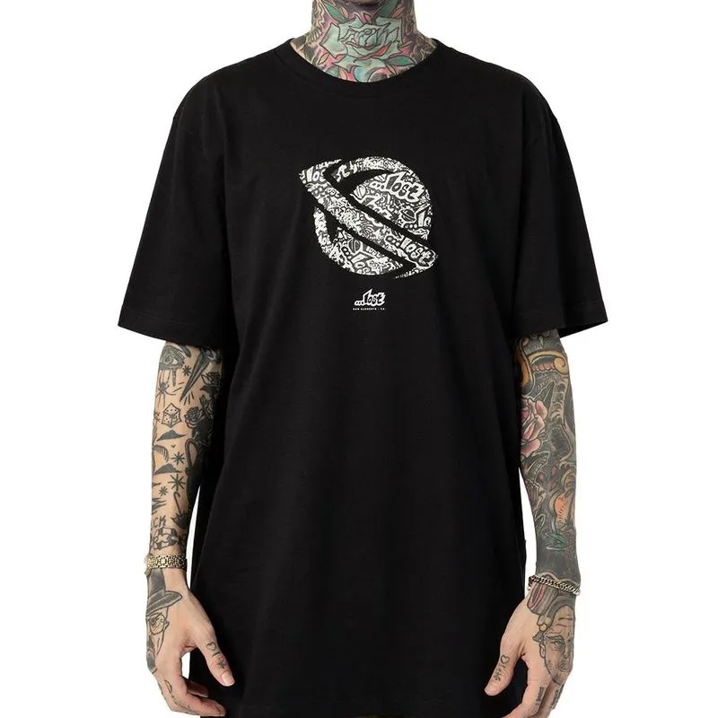 Camiseta Lost 30 Years WT24 Masculina Preto M / preto