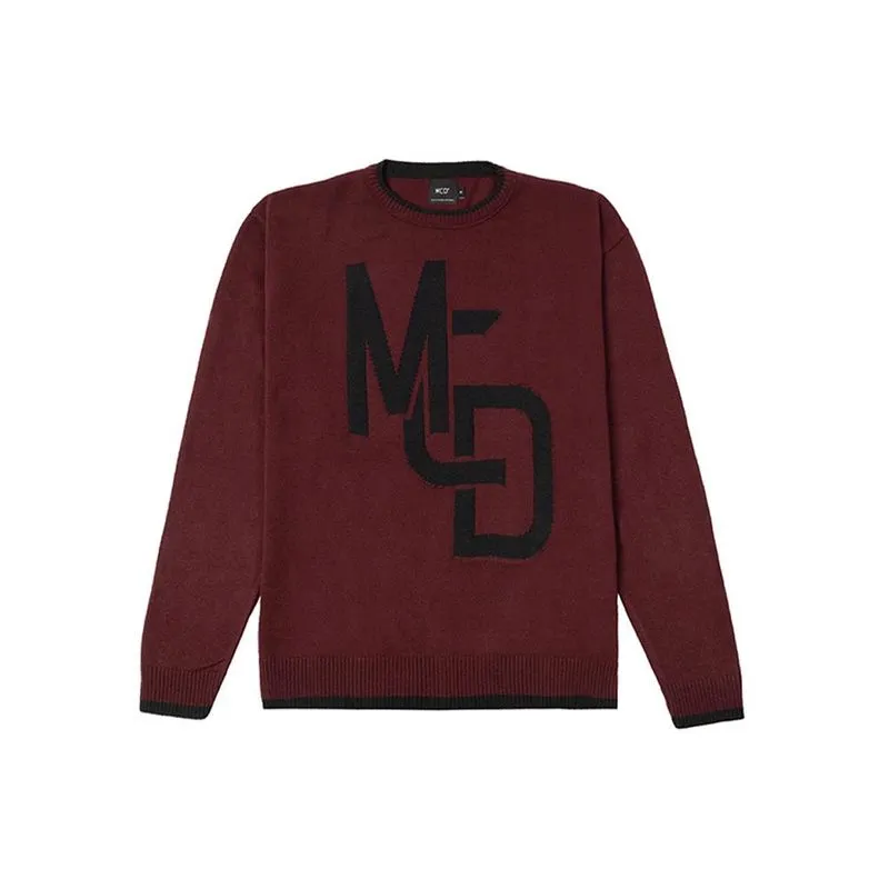 Suéter MCD MCD WT24 Masculino Vinho Dragon G / vermeho