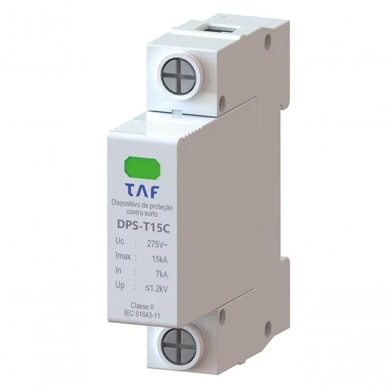 Dispositivo De Proteção Contra Surtos 15ka 275v 15ka Taf