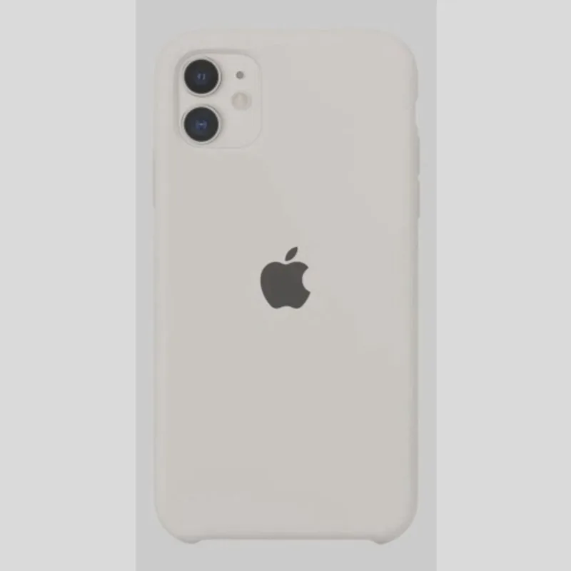 Capinha Capa Silicone Iphone 11 - Branco