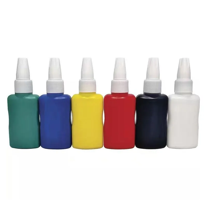 Cola Colorida 25g Com 6 Cores Escolar Lavável Make+