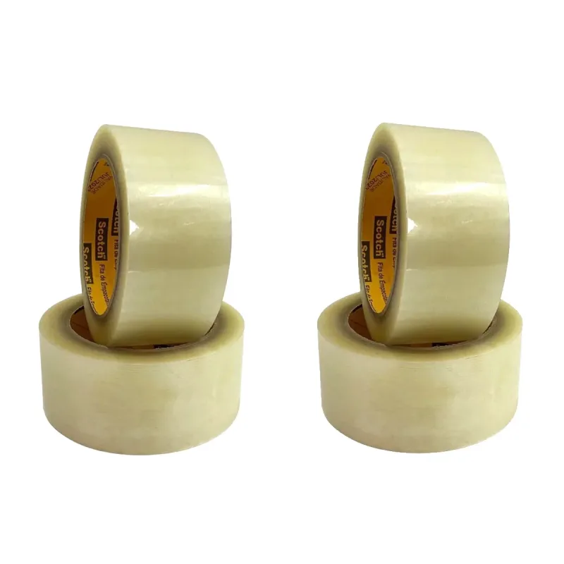 Fita Adesiva Gatte 45mmx100 Metros Transparente com 4 Unidades