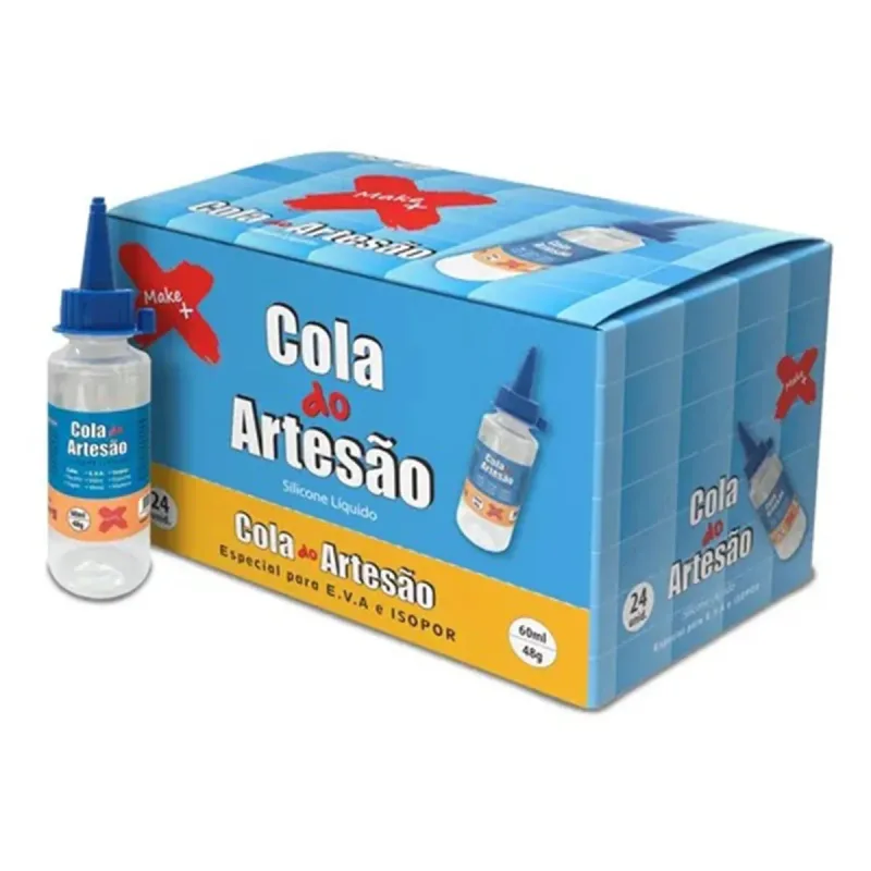 Cola do Artesao Silicone Make+60ml C/24