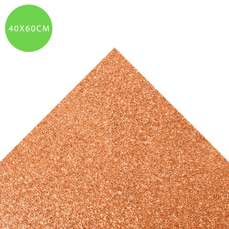 TNT Glitter 40x60cm Laranja 14892 Make+ - 5FL