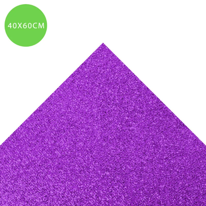 TNT Glitter 40x60cm Violeta 14896 Make+ - 5FL